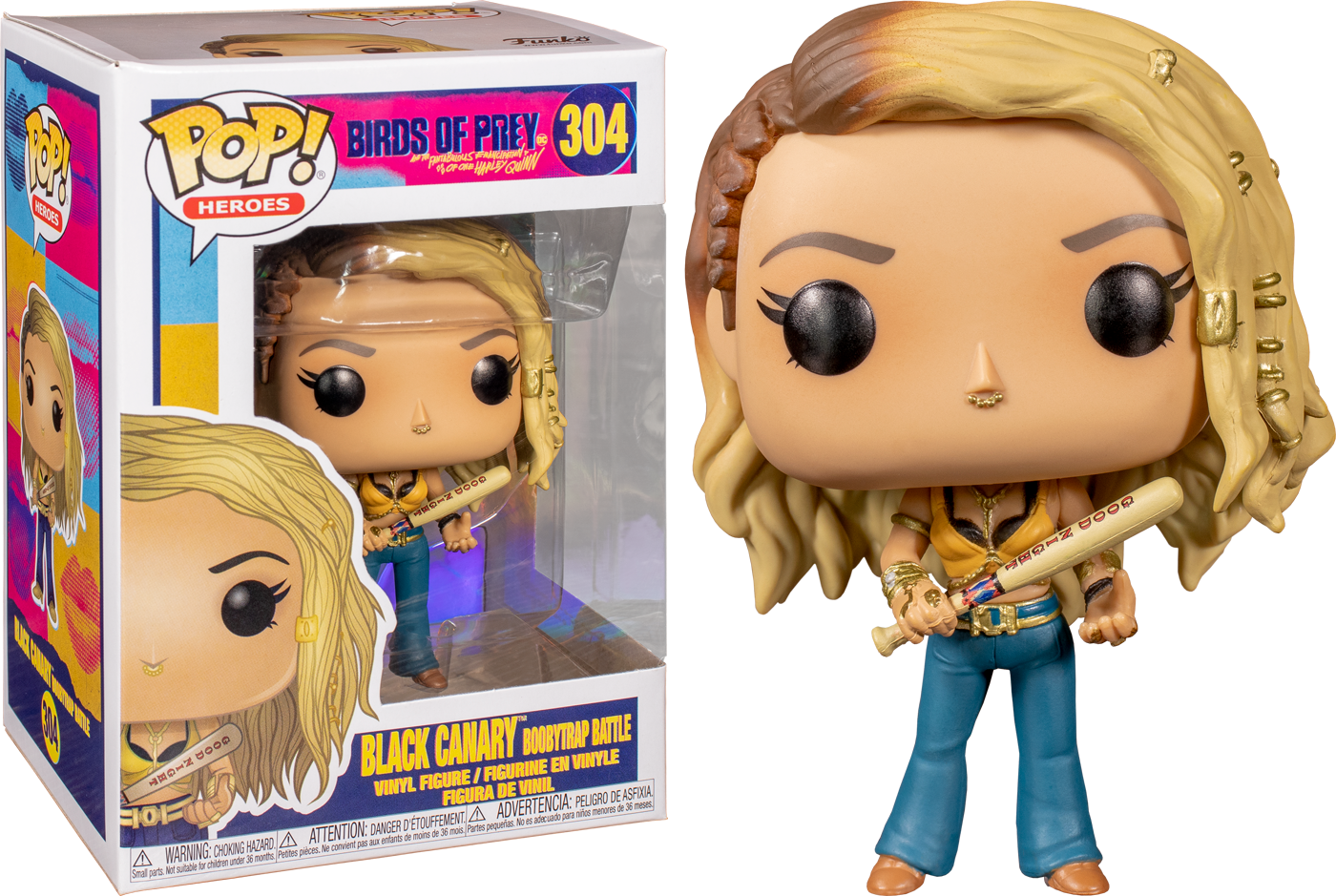 Heroes Funko POP! Birds of Prey - Black Canary #304