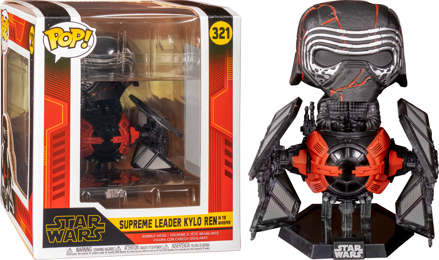 Star Wars Episode IX Funko POP! Kylo Ren with Tie Whisper #321