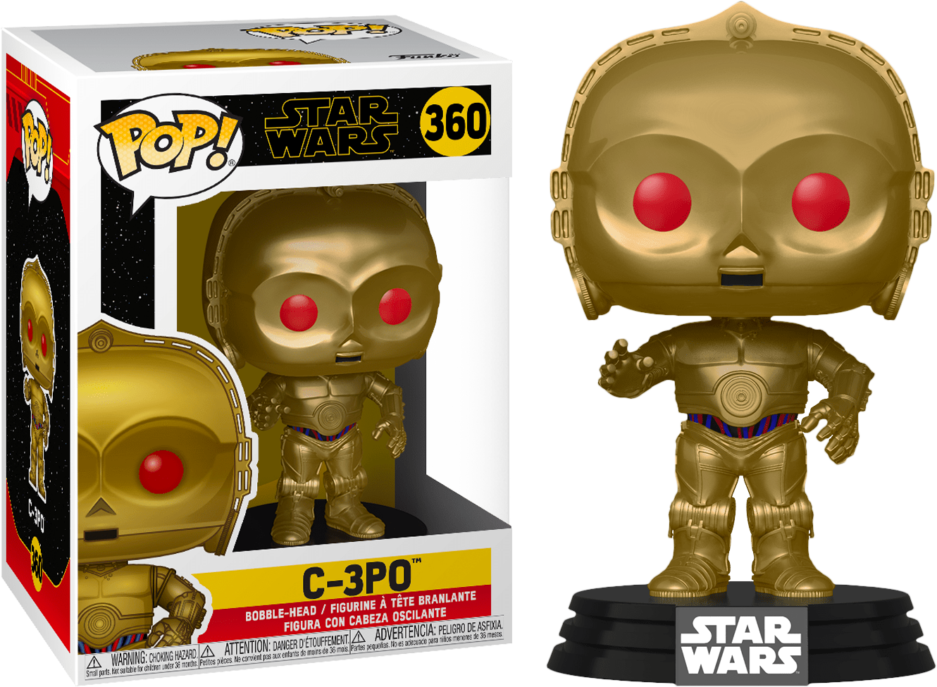 Star Wars Episode IX Funko POP! C-3PO (Red Eyes) #360