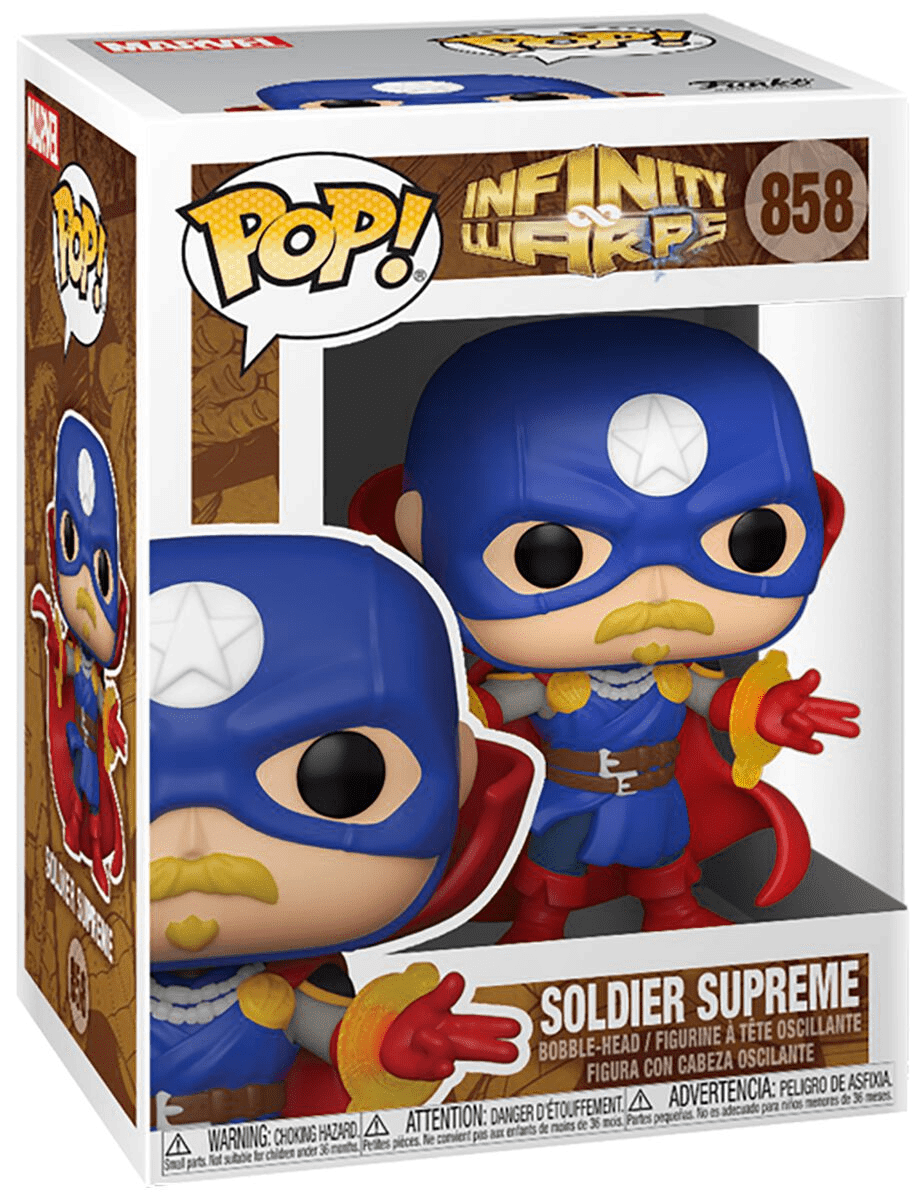 Marvel Infinity Warps Funko POP! Soldier Supreme #858