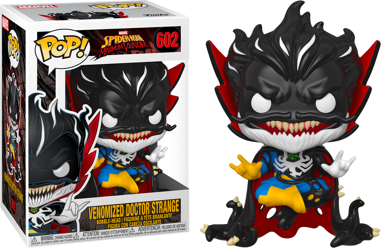 Marvel Funko POP! Venomized Doctor Strange #602