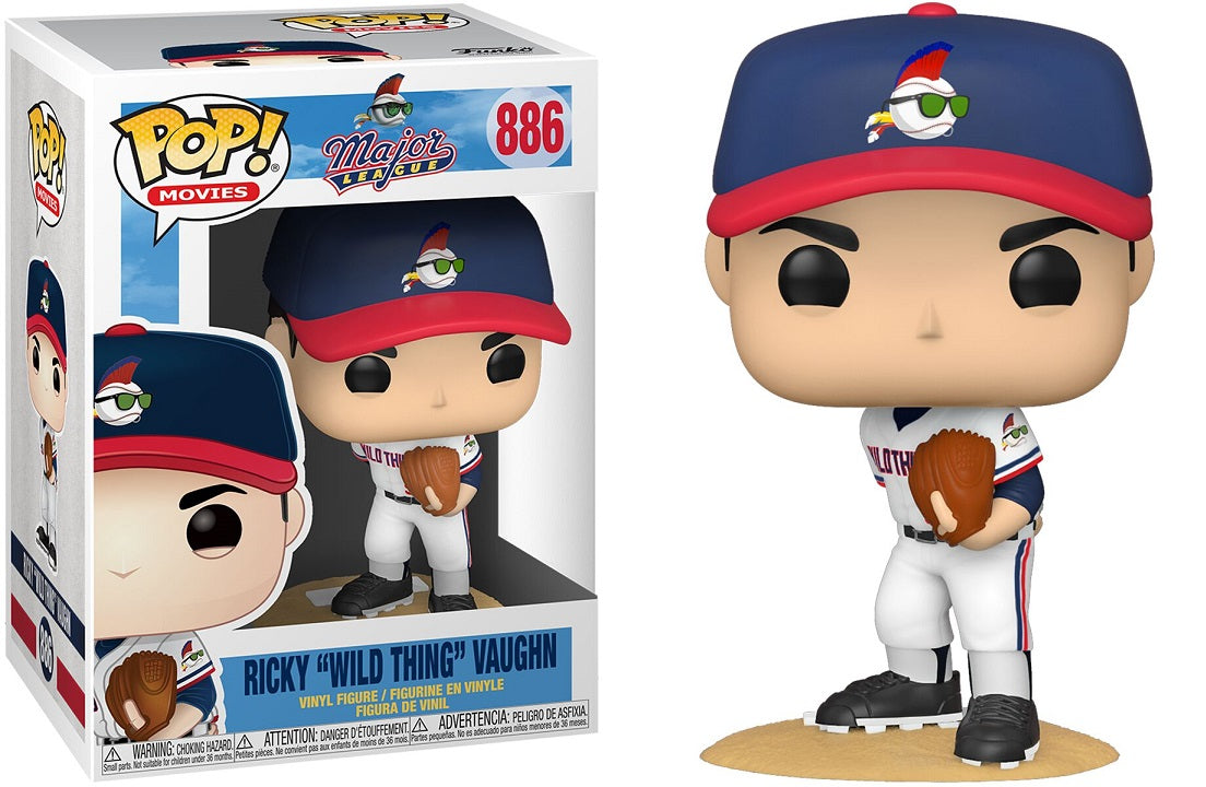 Major League Funko POP! Ricky "Wild Thing" Vaughn #886