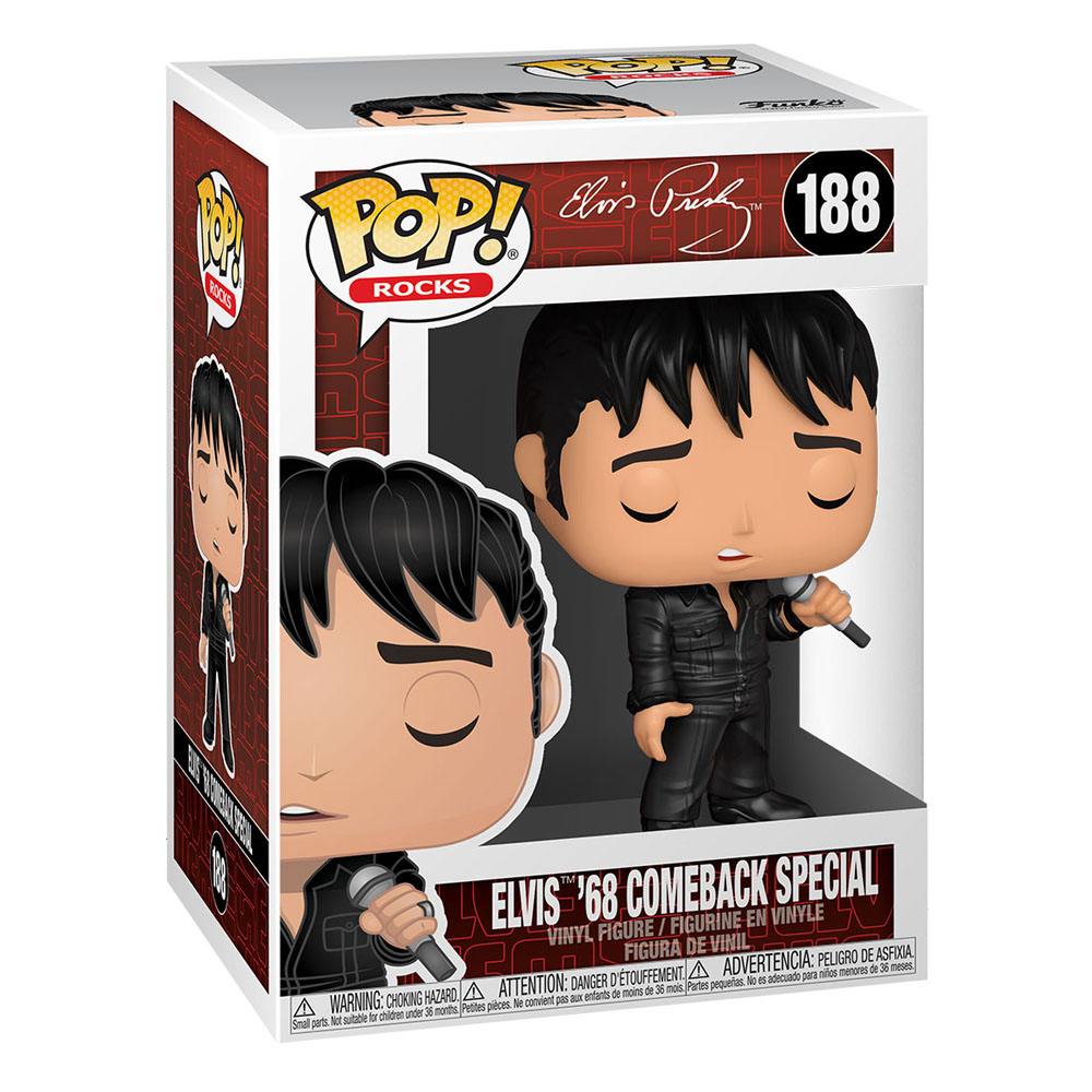 Rocks Funko POP! Elvis ´68 Comeback Special #188