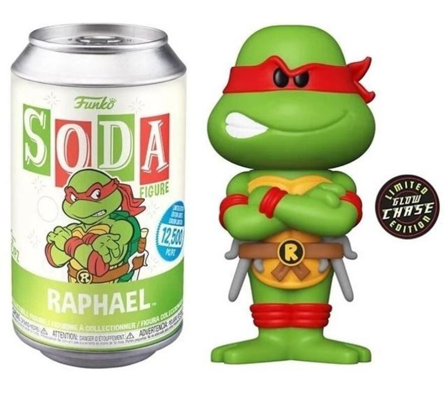 TMNT Funko Soda Vinyl Figur Raphael