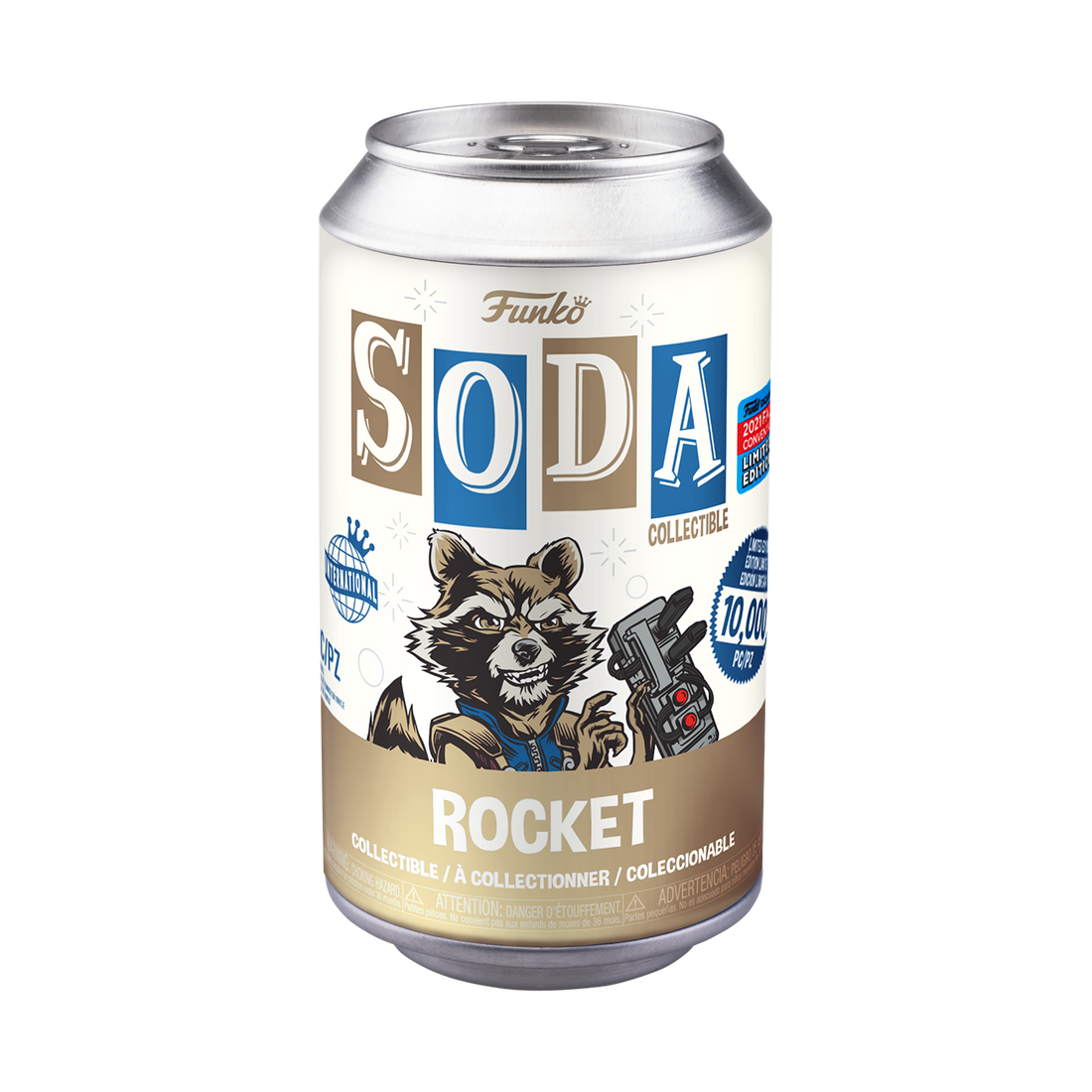 Marvel Funko Soda Vinyl Figur Rocket