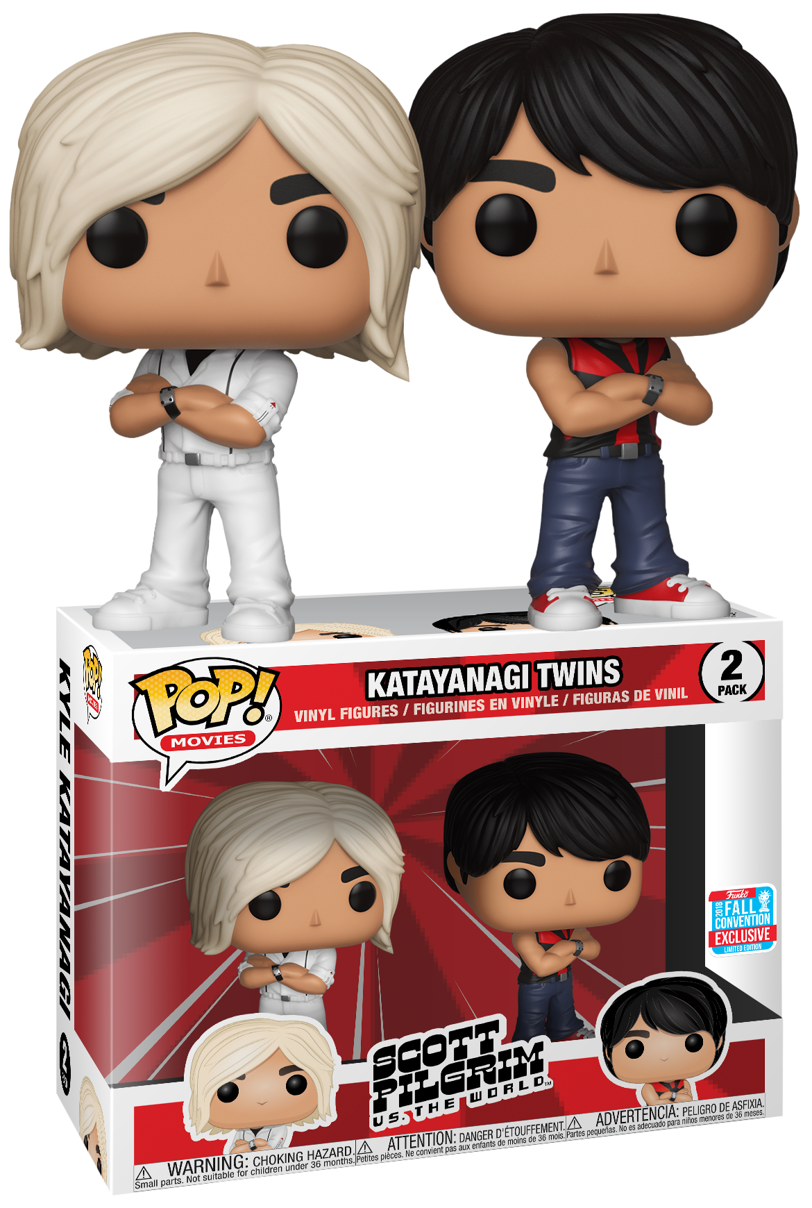 Scott Pilgrim Funko POP! Katayanagi Twins 2-Pack NYCC