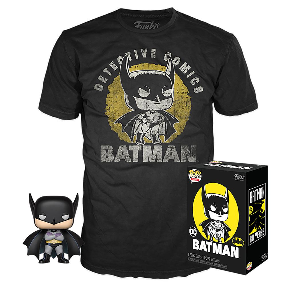 Batmann Funko POP! & Tee Bundle Batmann Sun Faded