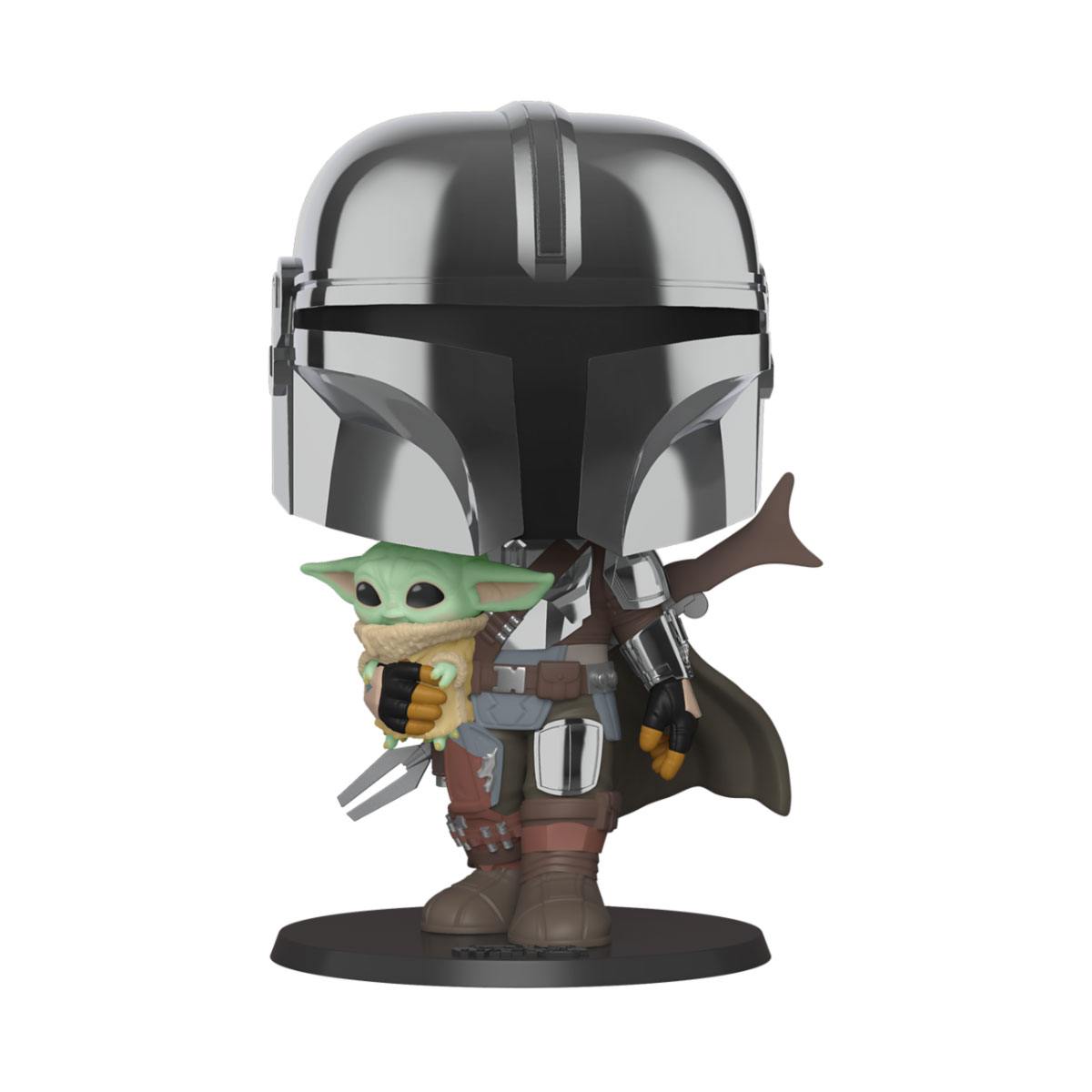 Star Wars Funko POP! The Mandalorian w/ Child Super Sized #380