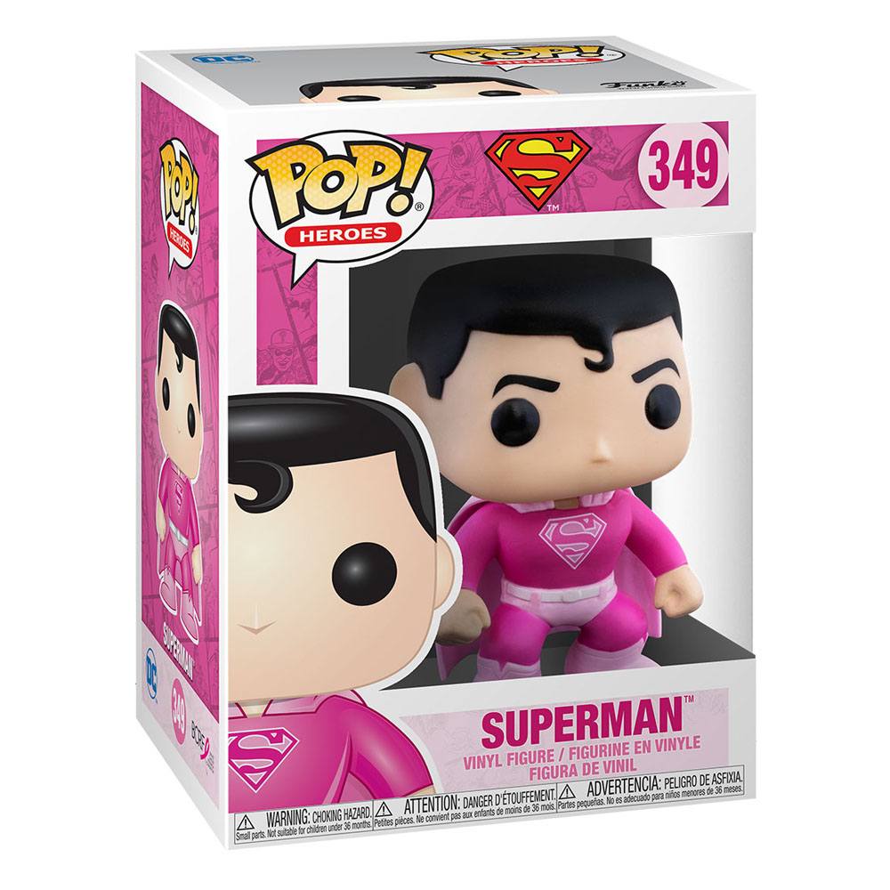 Heroes Funko POP! Superman Breast Cancer Awareness #349