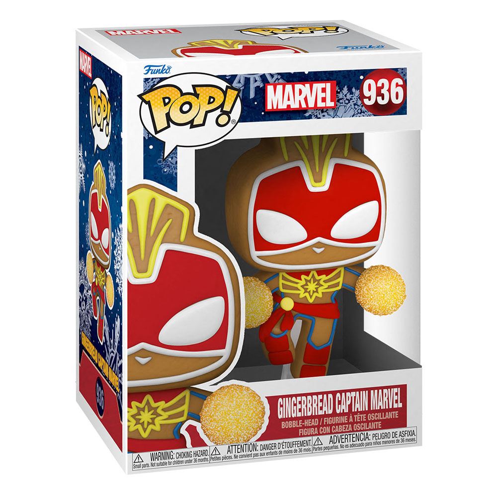 Marvel Funko POP! Holiday Captain Marvel #936