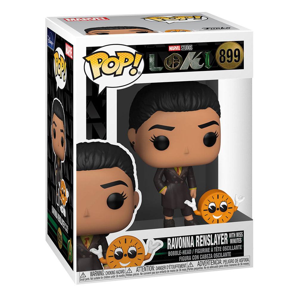 Loki Funko POP! Ravonna Renslayer w Miss Minutes #899