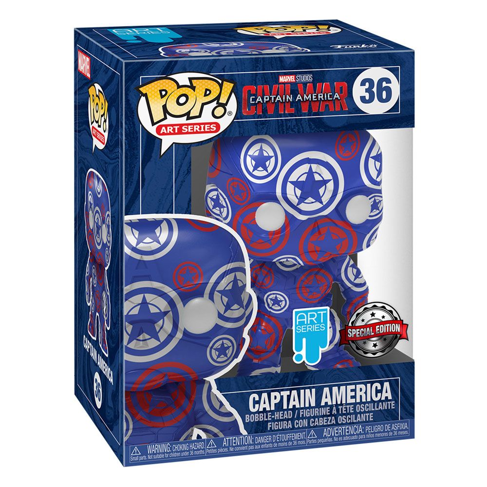 Marvel Funko POP! & Tee Bundle Captain America