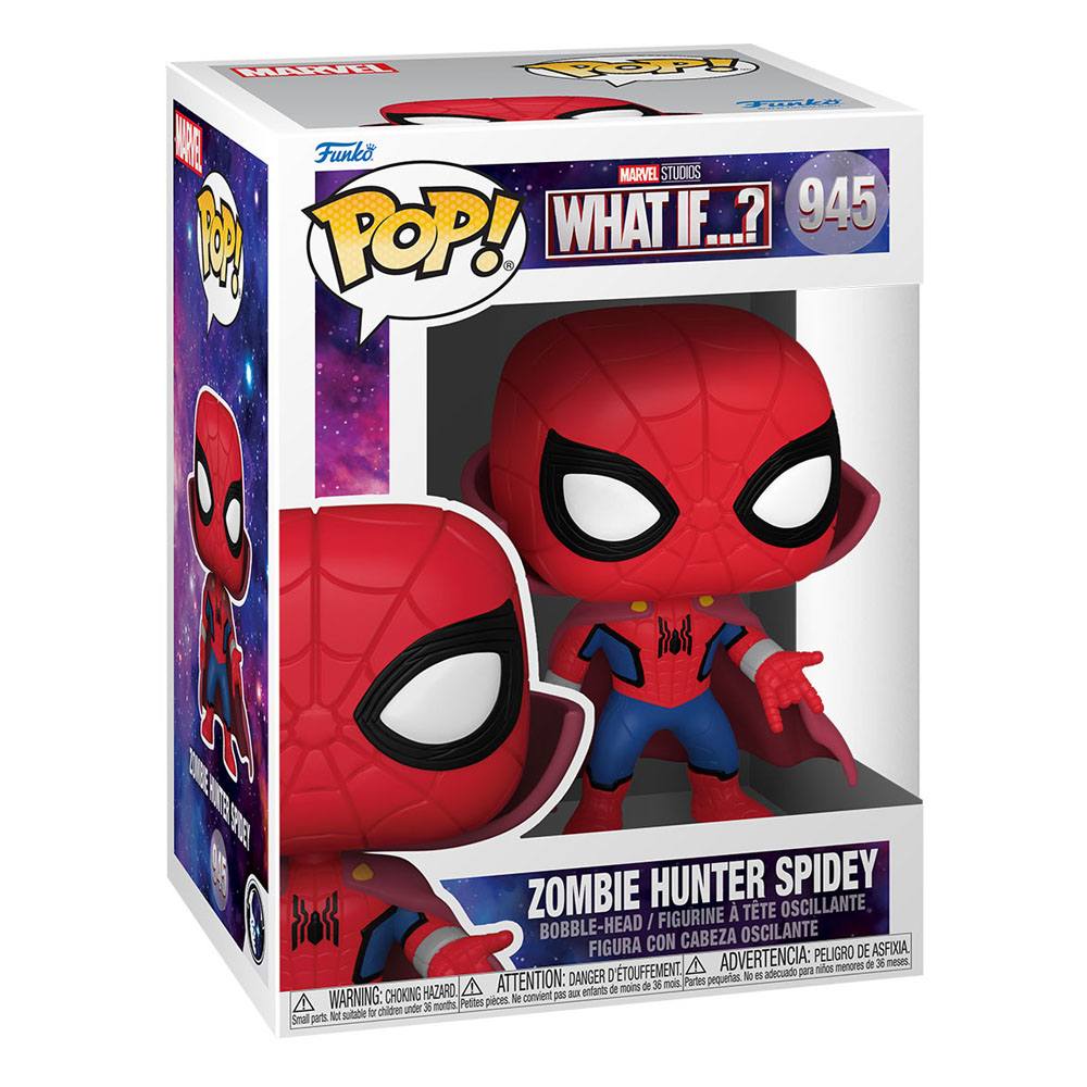 Marvel Funko POP! What if... Zombie Hunter Spidey #945