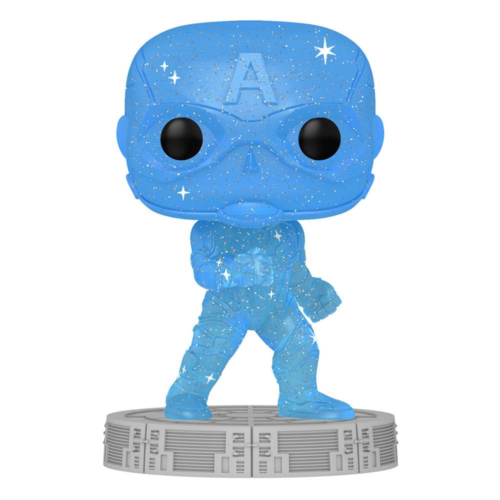 Marvel Infinity Sage Funko POP! Captain America (Blue) Art Series #46