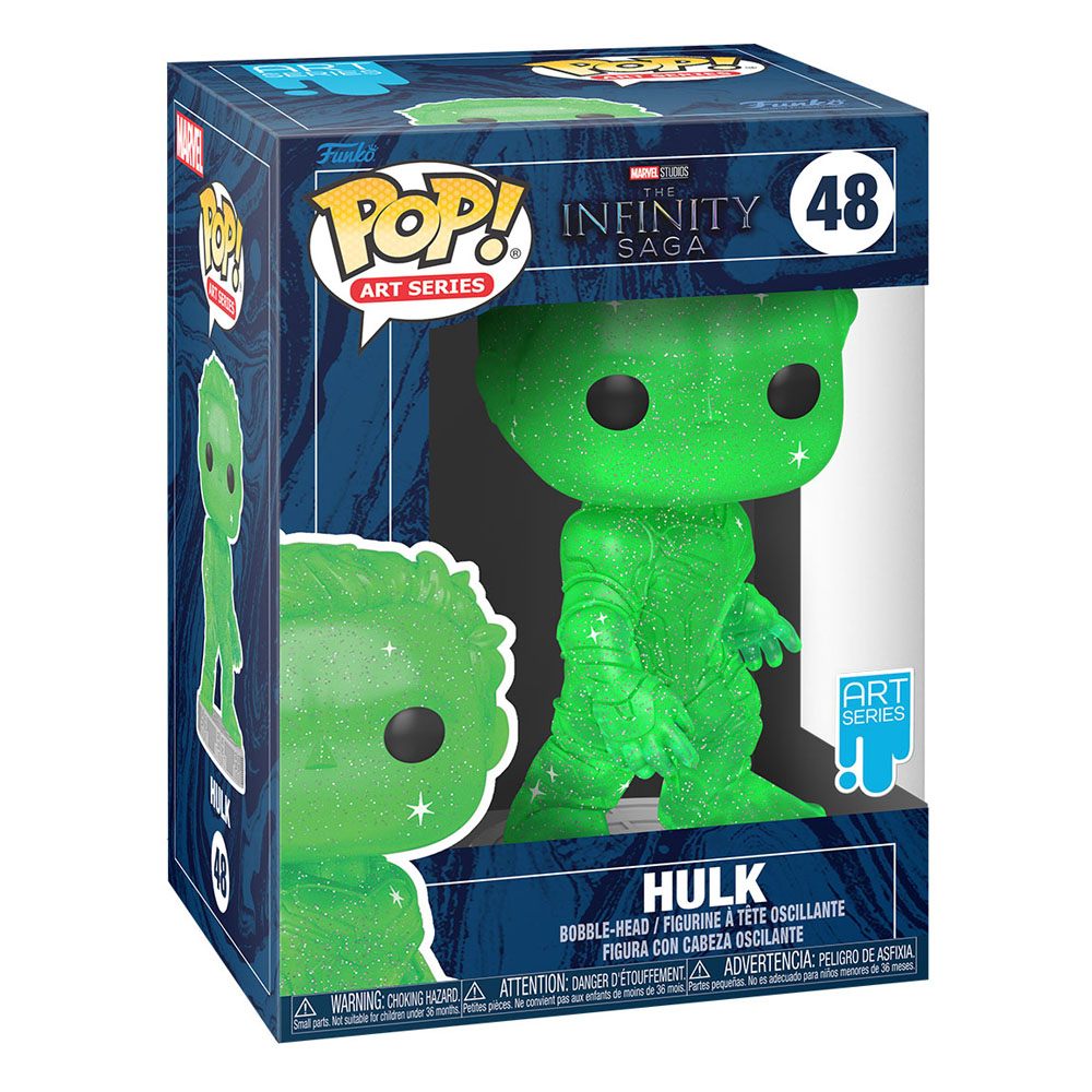 Marvel Infinity Sage Funko POP! Huk (Green) Art Series #48