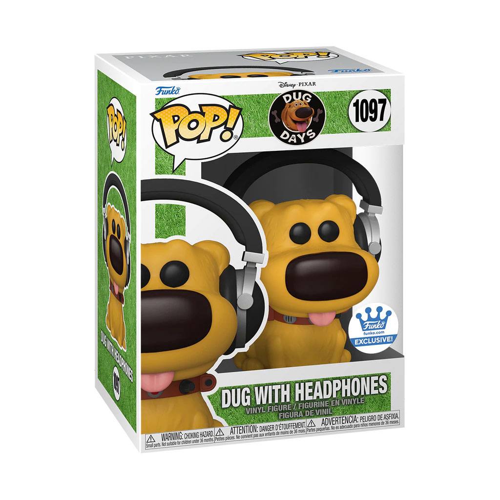 Dug Days Disney Funko POP! Dug with Headphones #1097