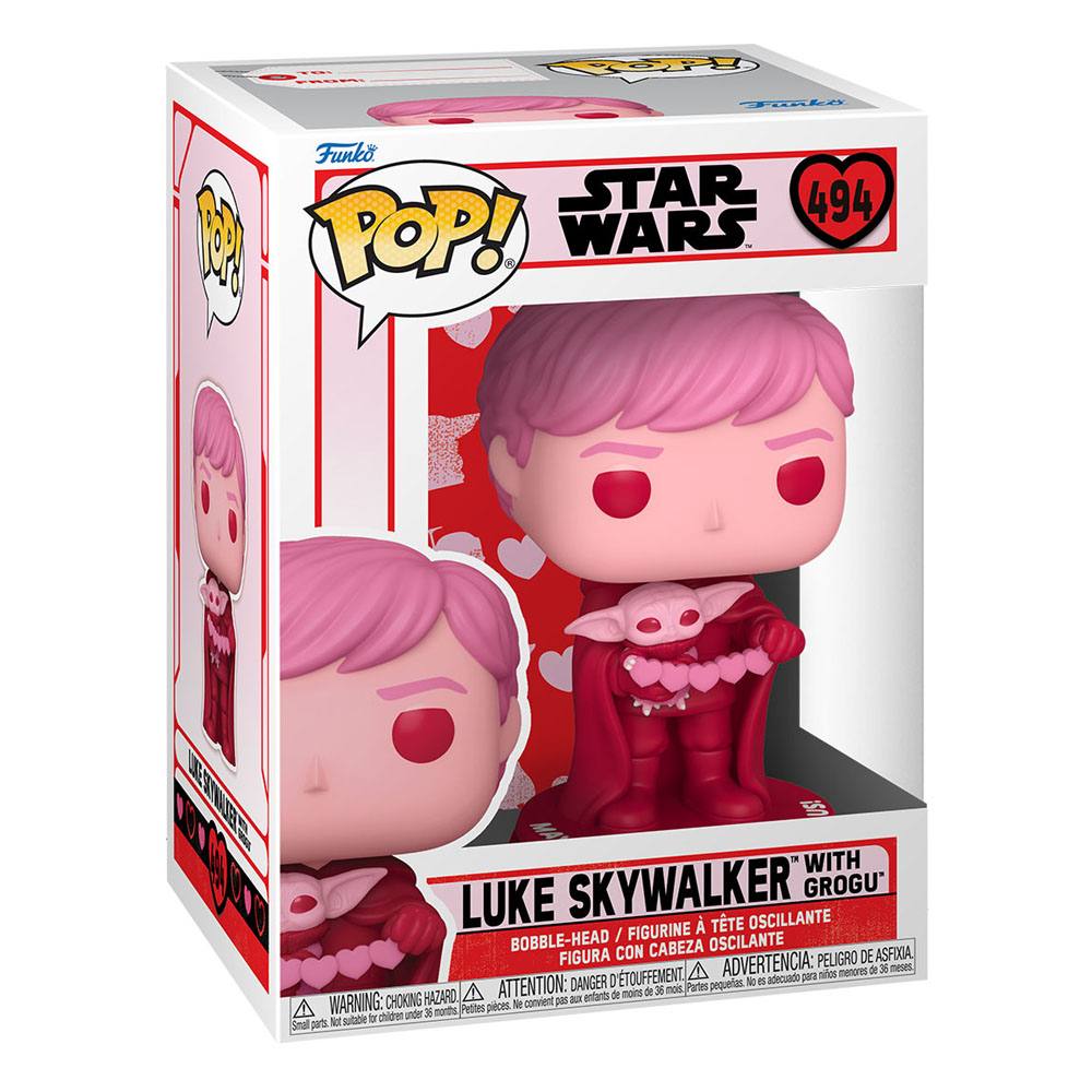 Star Wars Valentines Funko POP! Luke & Grogu #494