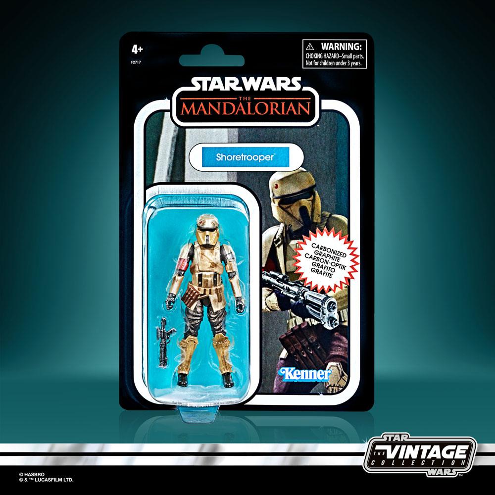 Hasbro Star Wars - The Mandalorian - Vintage Shoretrooper Carbonized