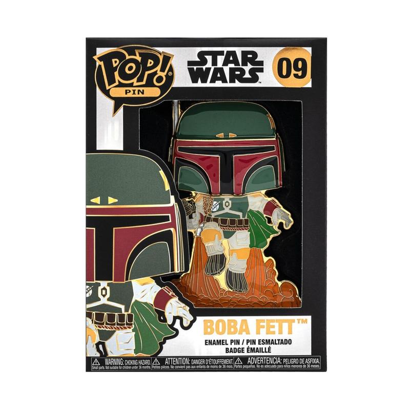 Star Wars Funko POP! PIN Boba Fett #09