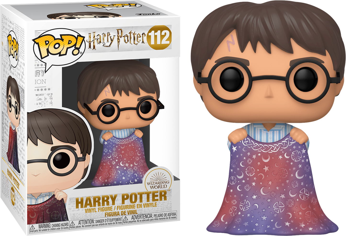 Harry Potter Funko POP! Harry w Invisibility Cloak #112
