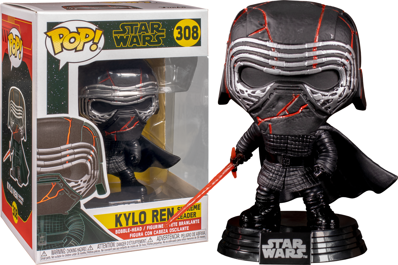 Star Wars Episode IX Funko POP! Kylo Ren Supreme Leader #308