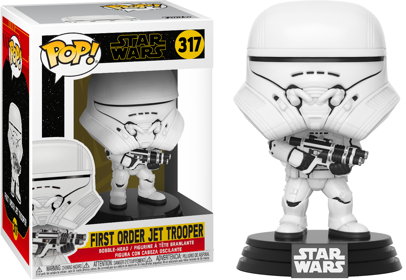 Star Wars Episode IX Funko POP! First Order Jet Trooper #317