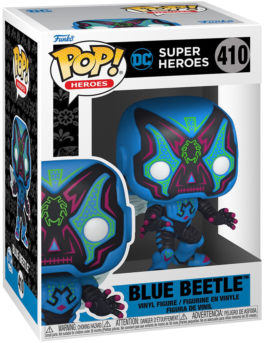 Dia de los DC Funko POP! Blue Beetle #410