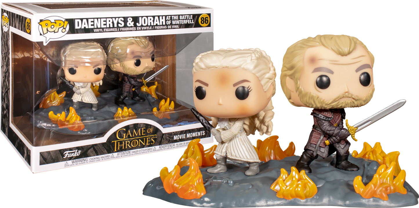 Game of Thrones Funko POP! Movie Moment Daenerys & Jorah