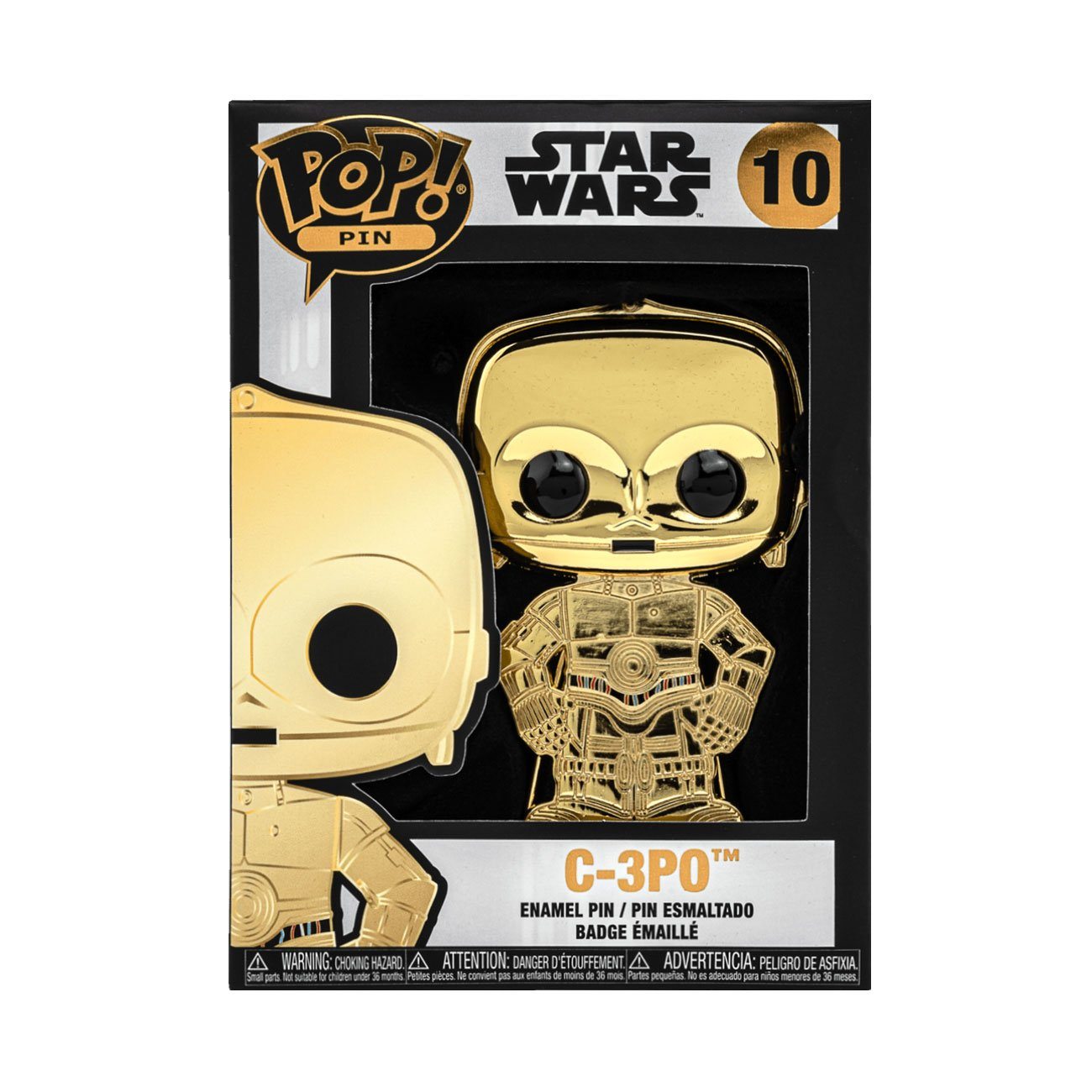 Star Wars Funko POP! PIN C-3 PO #10