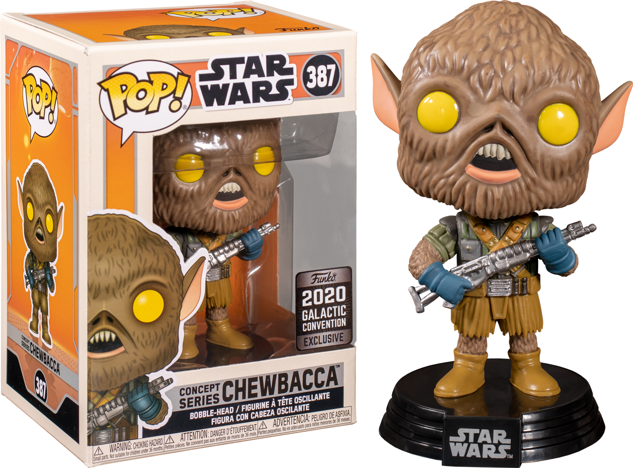 Star Wars Funko POP! Concept Series Chewbacca #387