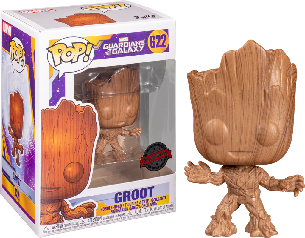 Marvel Funko POP! Groot wood #622