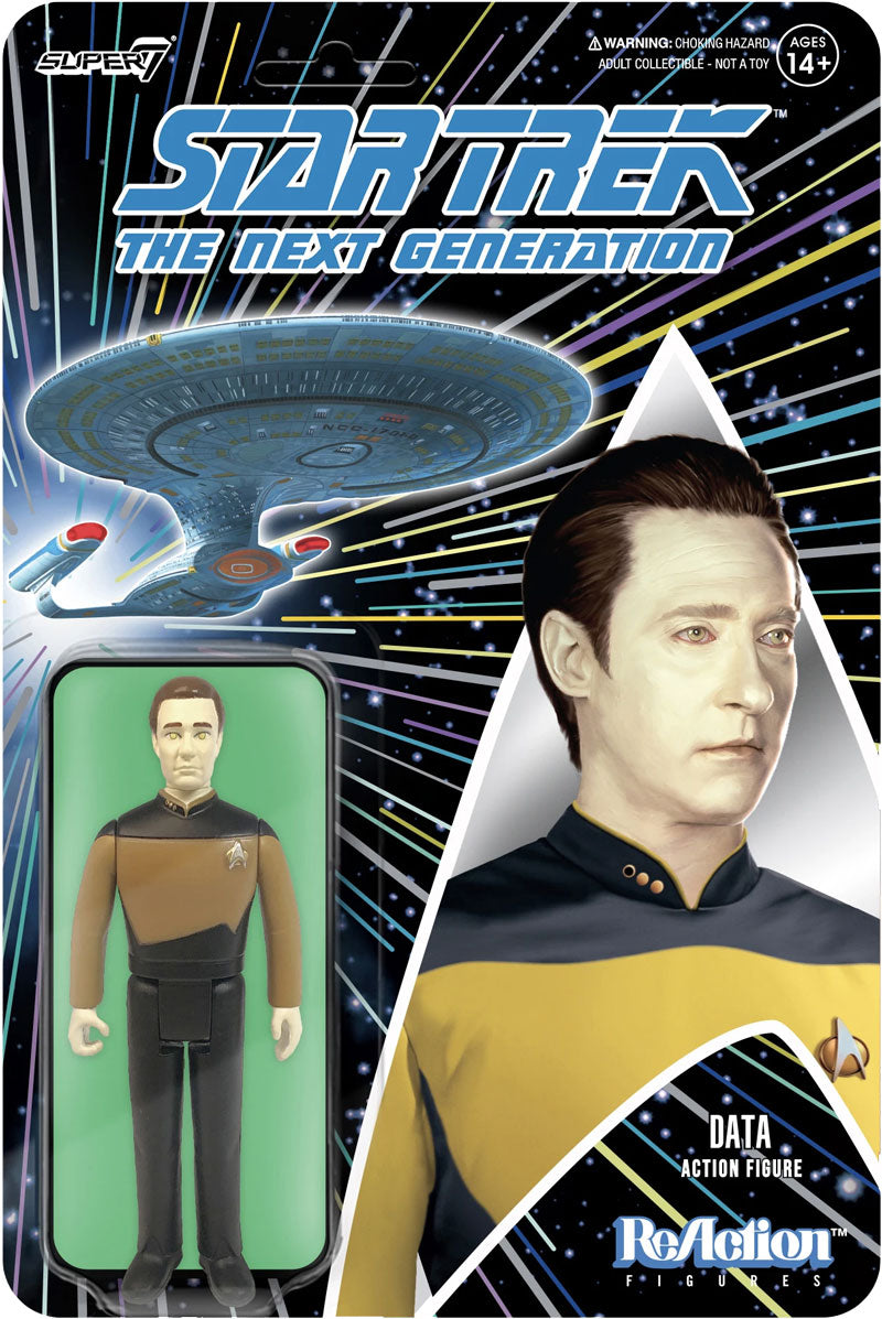 Super7 ReAction - Star Trek The next Generation - DATA