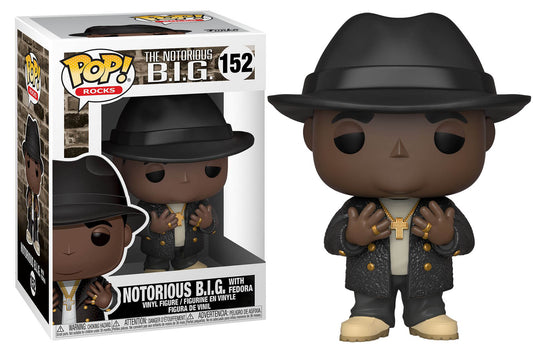 The Notorious B.I.G. Funko POP! Notorious B.I.G w Fedora #152