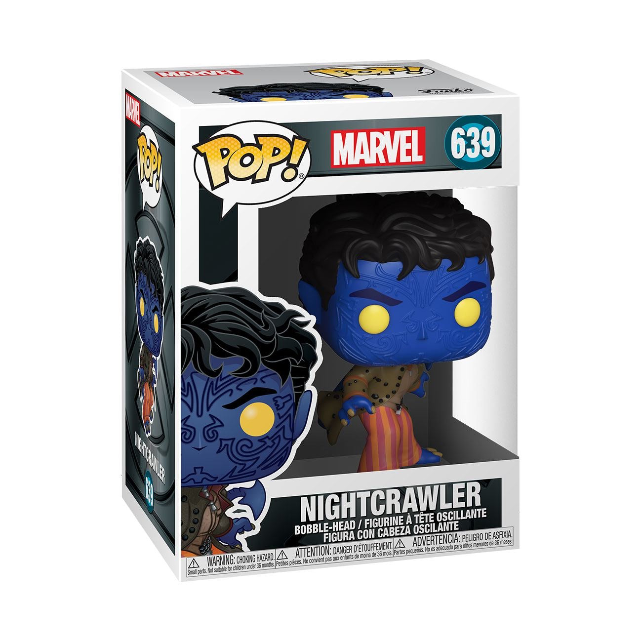 Marvel Funko POP! X-Men 20th Anniv.: Nightcrawler #639