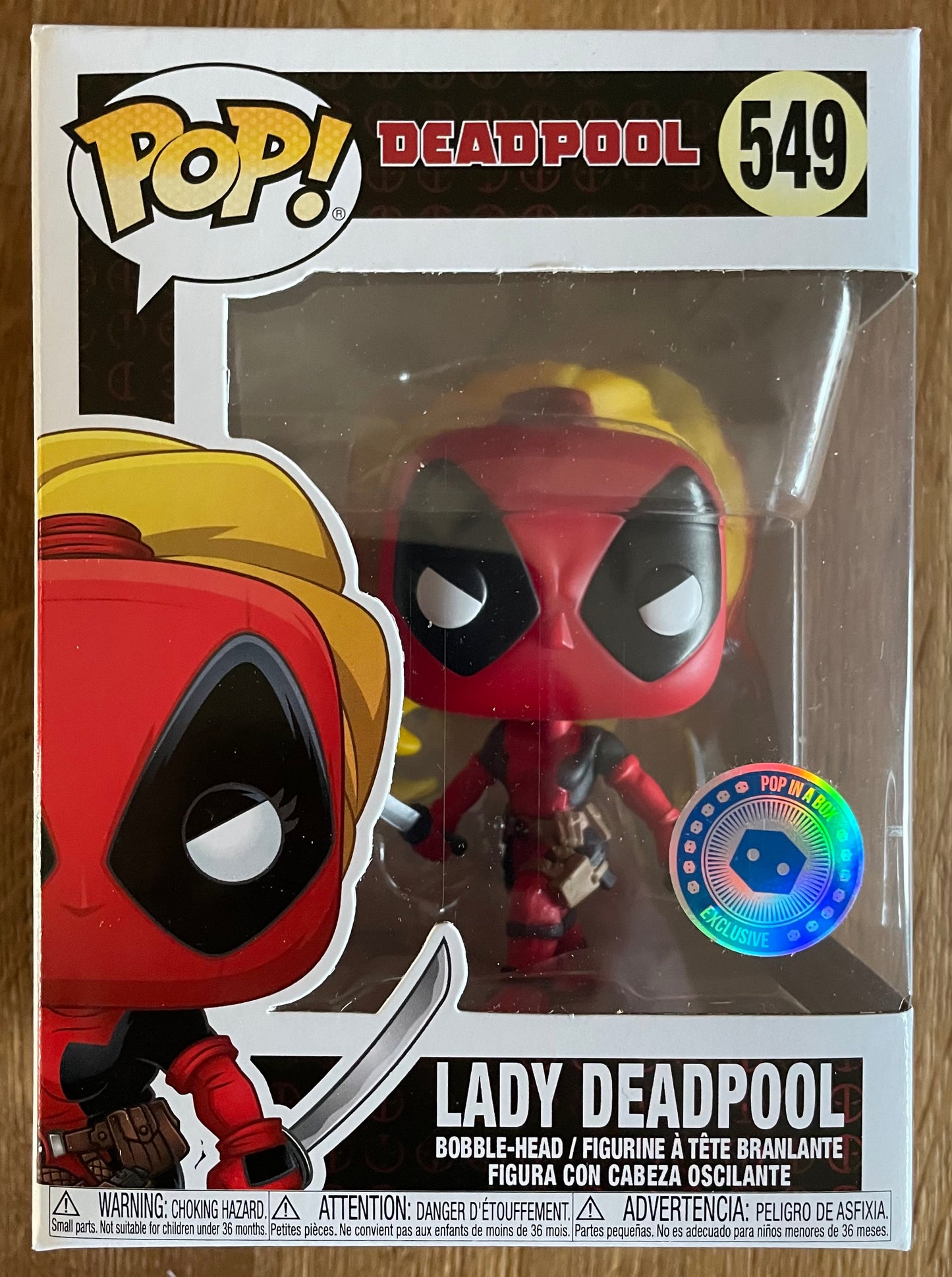 OUT OF BOX Sammler - Lady Deadpool #549
