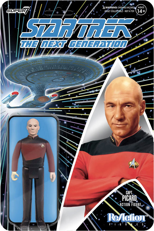 Super7 ReAction - Star Trek The next Generation - Capt. Picard