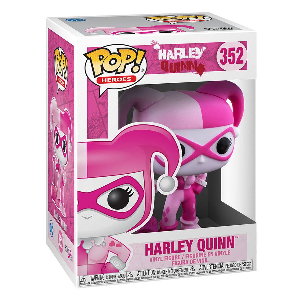 Heroes Funko POP! Harley Quinn Breast Cancer Awareness #352