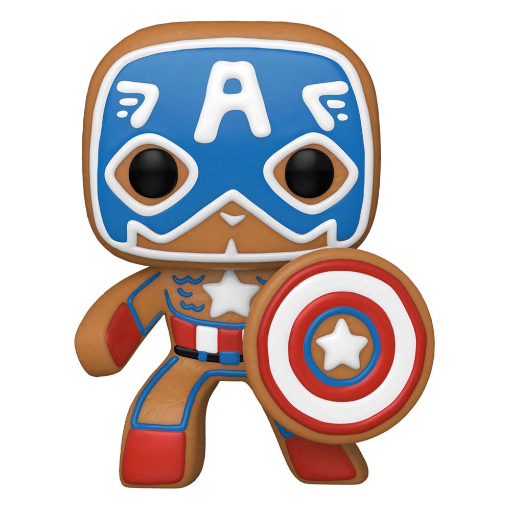 Marvel Funko POP! Holiday Captain America #933