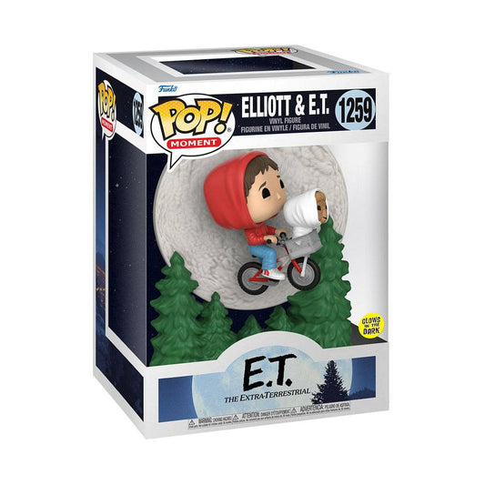 E.T. Funko POP! Moment Elliott & E.T. #1259 GITD