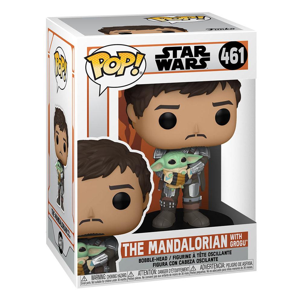 Star Wars Funko POP! The Mandalorian w/ Grogu #461