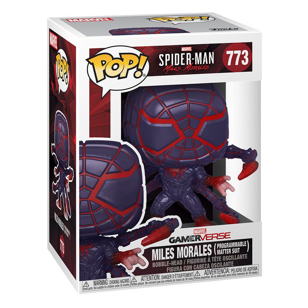 Marvel´s Spider-Man Games Funko POP! Miles Morales PM Suit #773