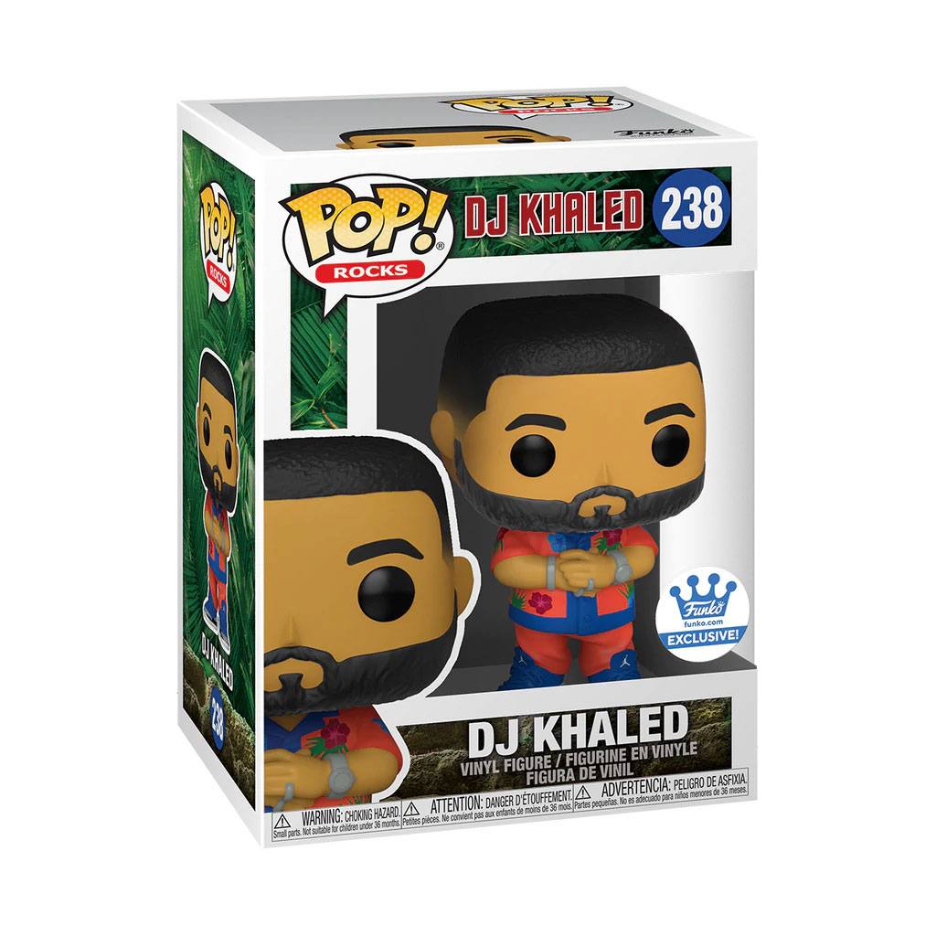 Dj Khaled Rocks Funko POP! DJ Khaled #238