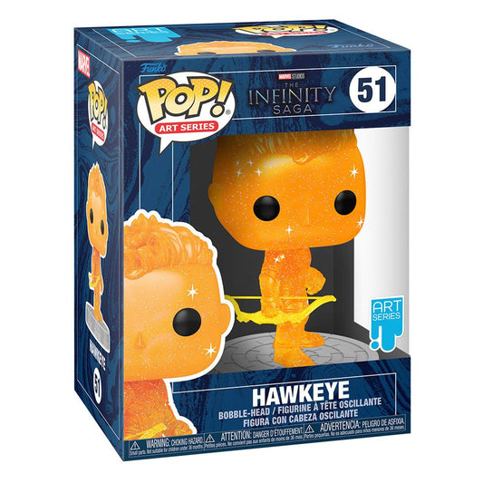 Marvel Infinity Sage Funko POP! Hawkeye (Orange) Art Series #51