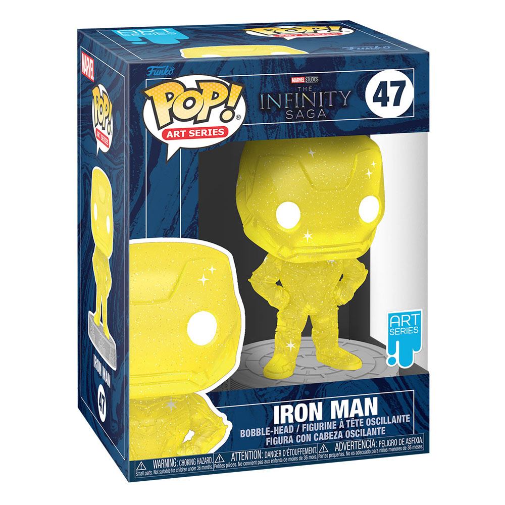 Marvel Infinity Sage Funko POP! Iron Man (Yellow) Art Series #47