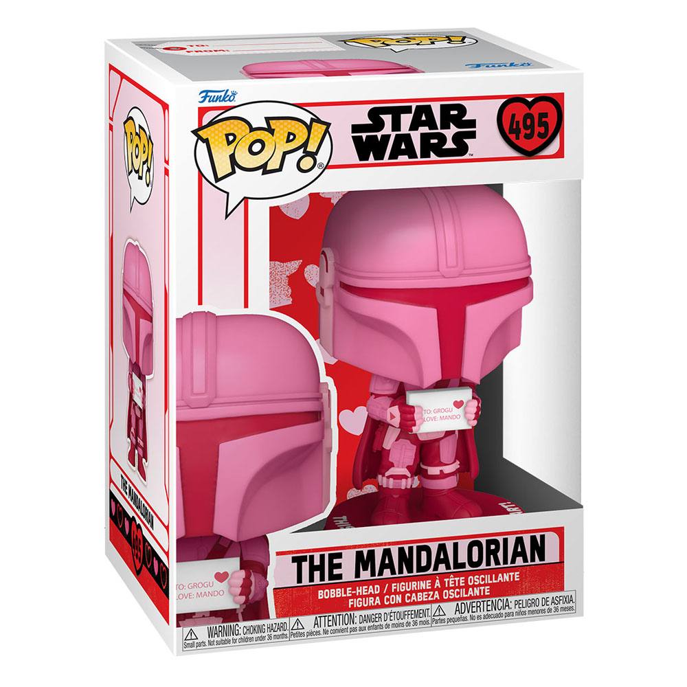 Star Wars Valentines Funko POP! The Mandalorian #495