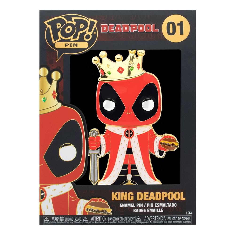 Marvel Funko POP! PIN Deadpool #01