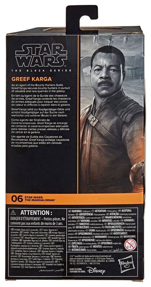 Hasbro Star Wars Black Series Greef Karga (The Mandalorian)