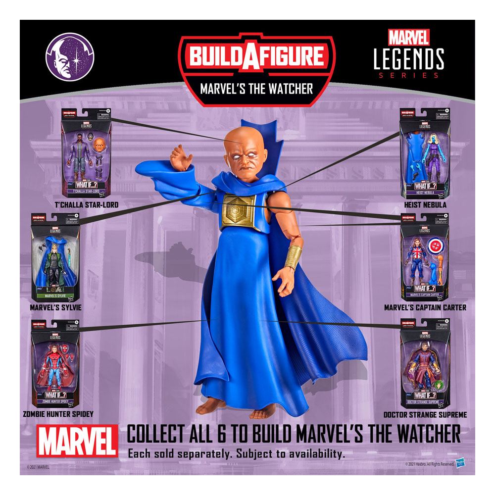 Hasbro Marvel Legends Series: What if...?: T´Challa Star-Lord (Build a Figure Reihe)